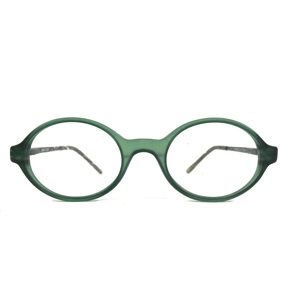 Miraflex Kids Eyeglasses Frame MOD.LUCA 1037 Matte Clear Green Oval 42-19-120